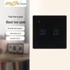 Zhengshang C3 Smart Graffiti Switch: WiFi+RF, Voice Control, EU Standard, Alexa & Google Compatible.