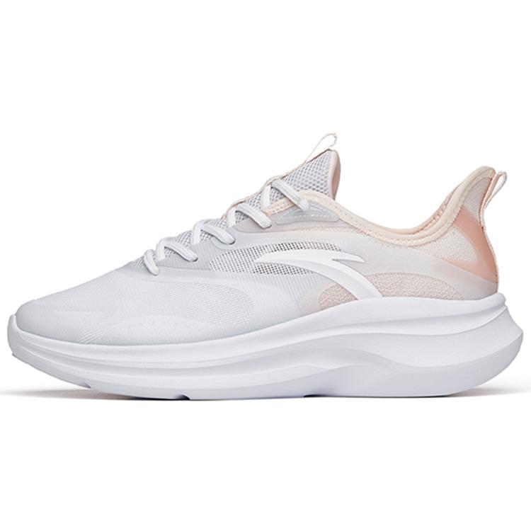 

Anta Leaves 2.0 Comfortable Slip Resistant Abrasion Resistant Low top Running Shoes Women s White Gray Pink 922225520-5 40