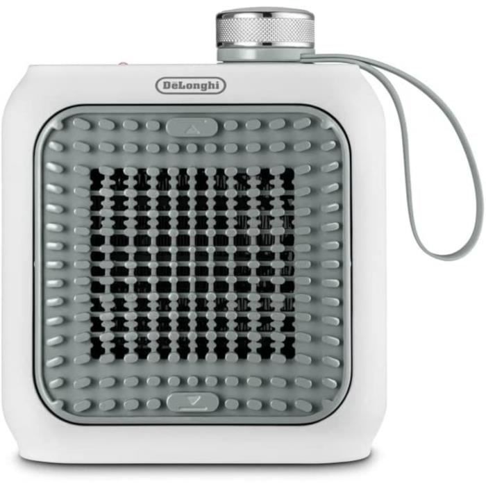 Radiateur Soufflant Céramique - DELONGHI - HFX10B03.GR - Vert - Electrique - Vertical