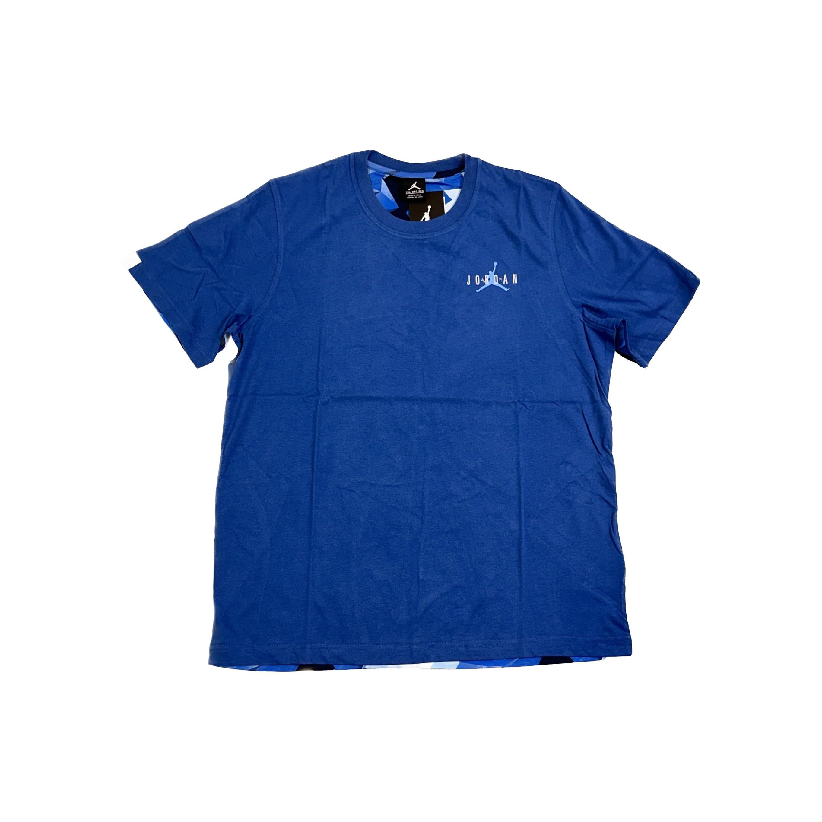 Air Jordan Casual Tee Blue Men s 677874-442 XXXL