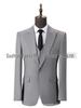 Men's Business Three-Piece Suit - Wedding Groom & Best Man Formal Attire Set