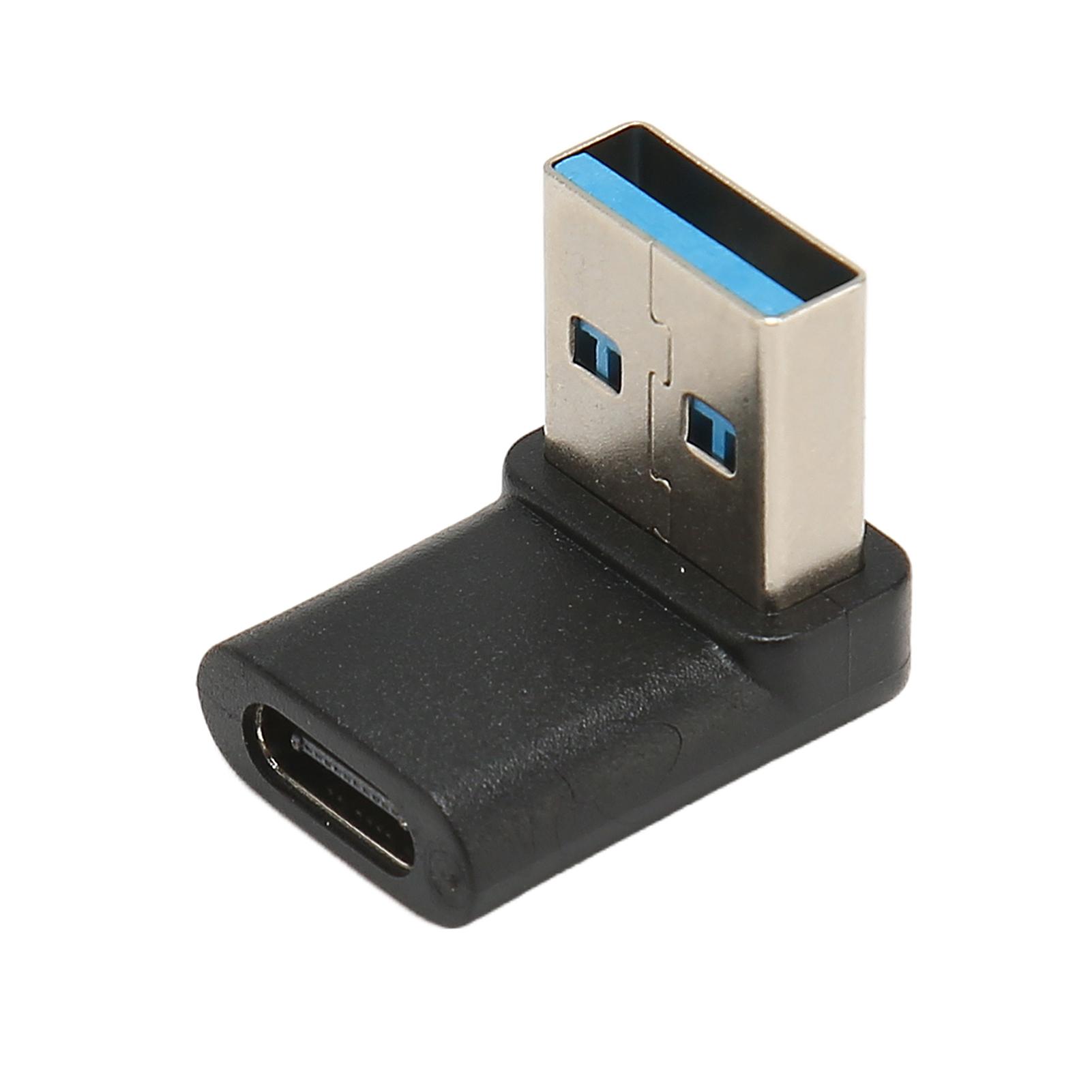 

Прямоугольный адаптер USB C на USB A 10 Гбит/с Plug and Play Адаптер USB A 3.2 (папа) на USB C 3.2 (мама) для ПК, ноутбука
