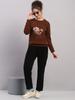 MONTE CARLO Women Round Neck Full Sleeve Sweatshirt