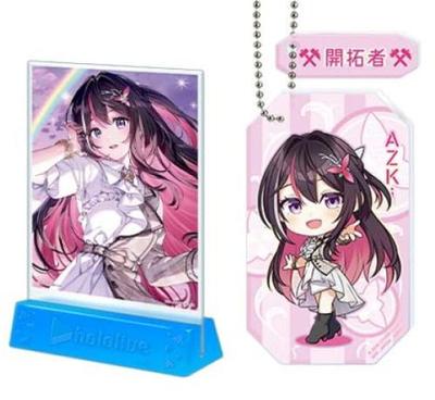 Ichiban Kuji Hololive Vol. 3 Mini-Artboard und transparenter Zwillingsanhänger AZKi