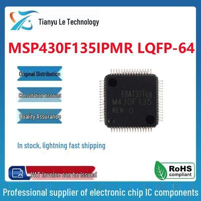 Genuine MSP430F135IPMR SMD LQFP-64 16-bit Microcontroller 8MHz Chip