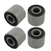 4pcs Gray Iron Housing Shock Absorber Bushings Damper Replacement for Motorbike