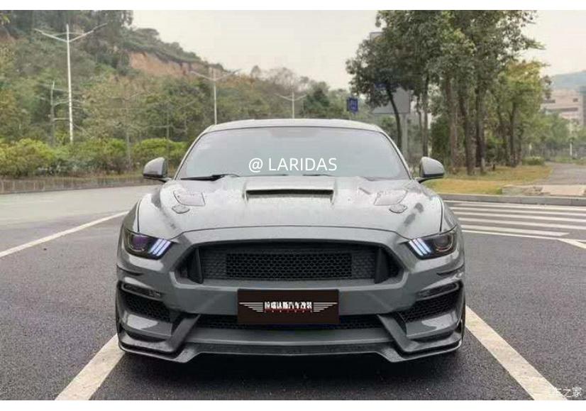 2015-2017 Ford Mustang S550 Front Bumper Canards