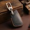 Leather Key Fob Cover, Compatible with -2025 2026 GMC Yukon Denali Sierra, For Chevy Silverado Suburban Tahoe Buick etc, Retro Style Design Key