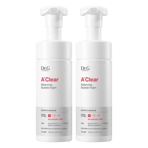[Dr.G] A'Clear Balancing Bubble Foam Gentle Daily Facial Cleanser 150ml