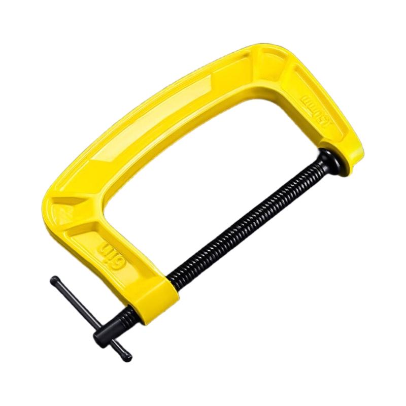 Professional Grade Woodworking G Clamps Offers Strong Clamping Force Ideal for Furniture Making and Model Assembly