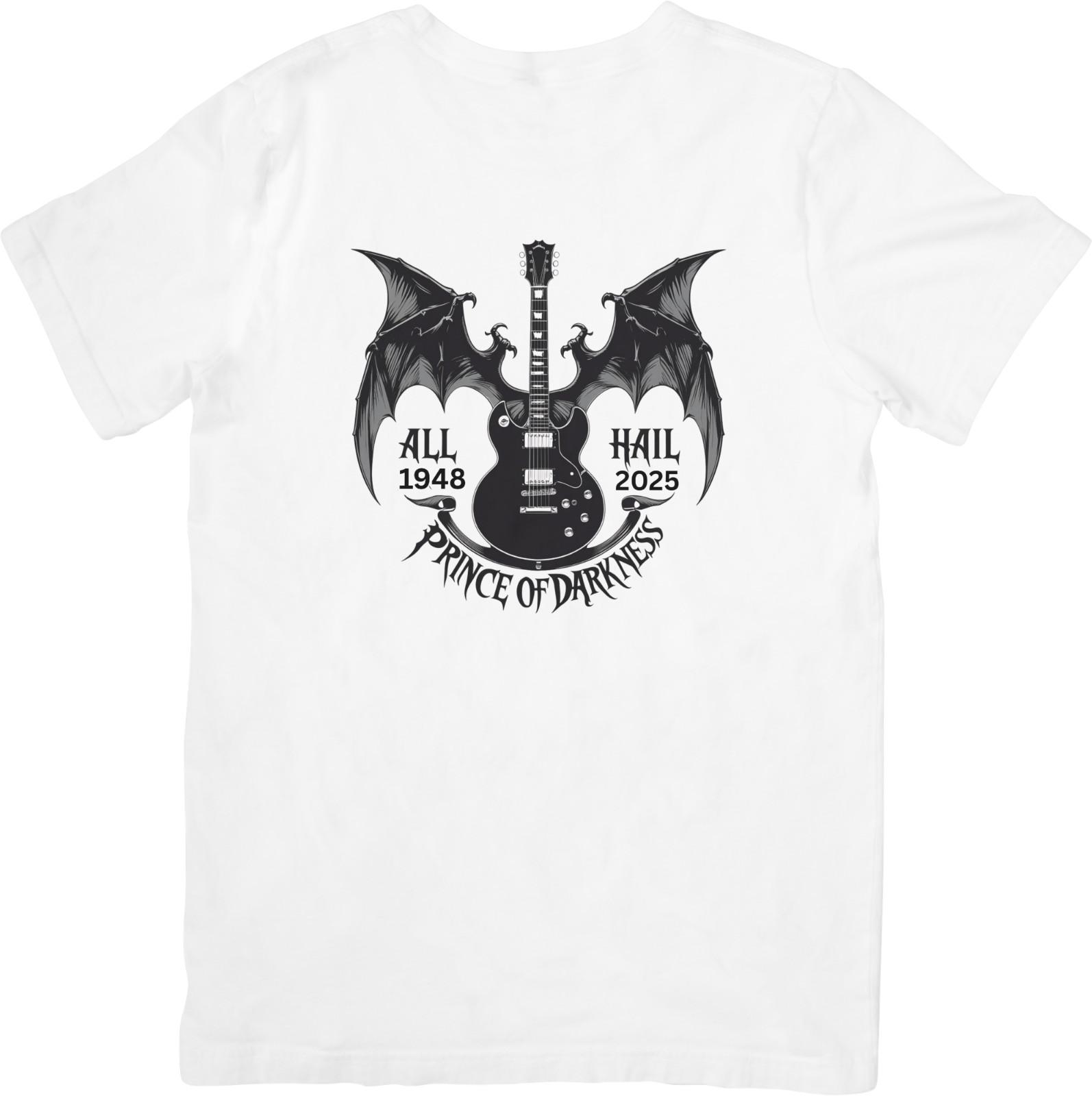 

Ozzy Osbourne rock new Music Fit for Men Women Quality Cotton T-Shirt White. L
