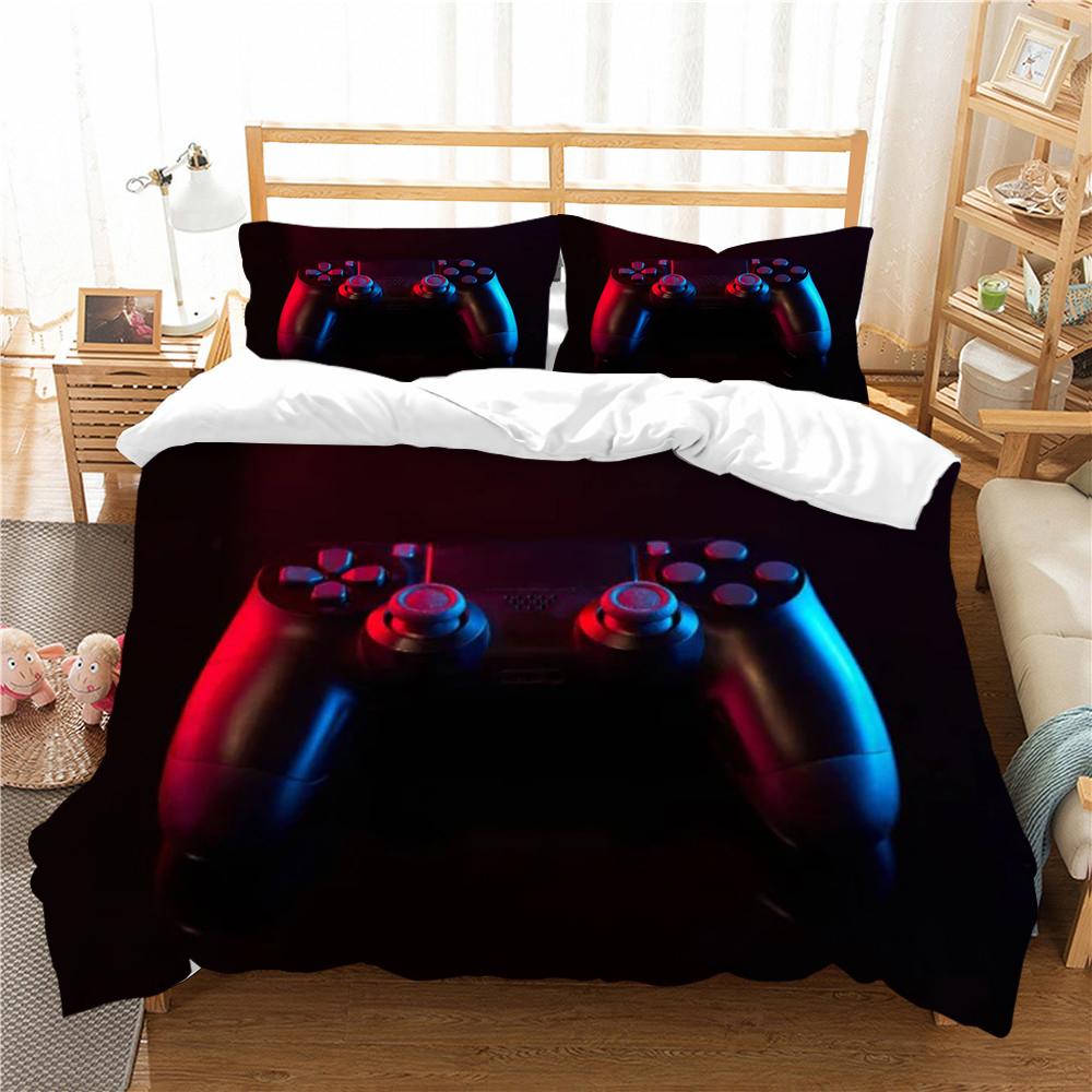 Bedding Suit 3D Gamepad Print Home Bedclothes Hot Sale Bedroom Decor Stylish Comforter Cover Set
