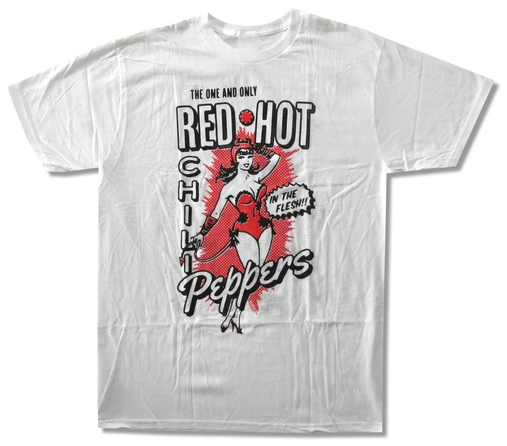 Red Hot Chili Peppers In The Flesh White Men S-234XL T-shirt A047 Unisex T-Shirt