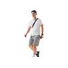 Li-Ning Fitness Series Sports Casual Simple Solid Color Round Neck Short Sleeve T-Shirt Men Tops White ATSV395-6