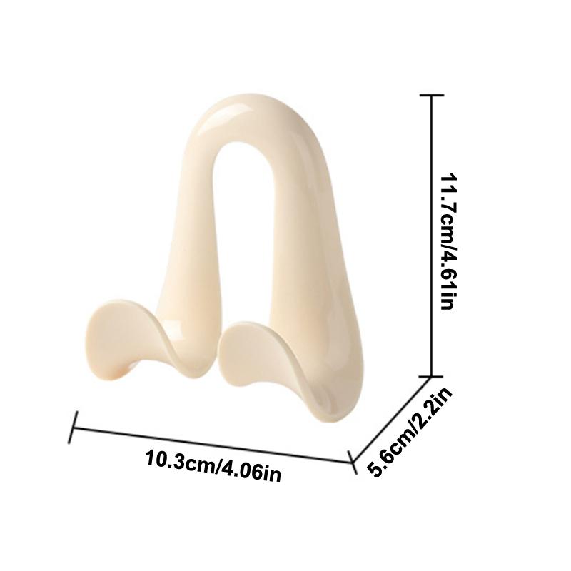 3/2/1Pcs Bag Hanger Hook Double Hooks Space-Saving Clothes Hats Scarf Handbag Storage Rack Wardrobe Backpack Hook