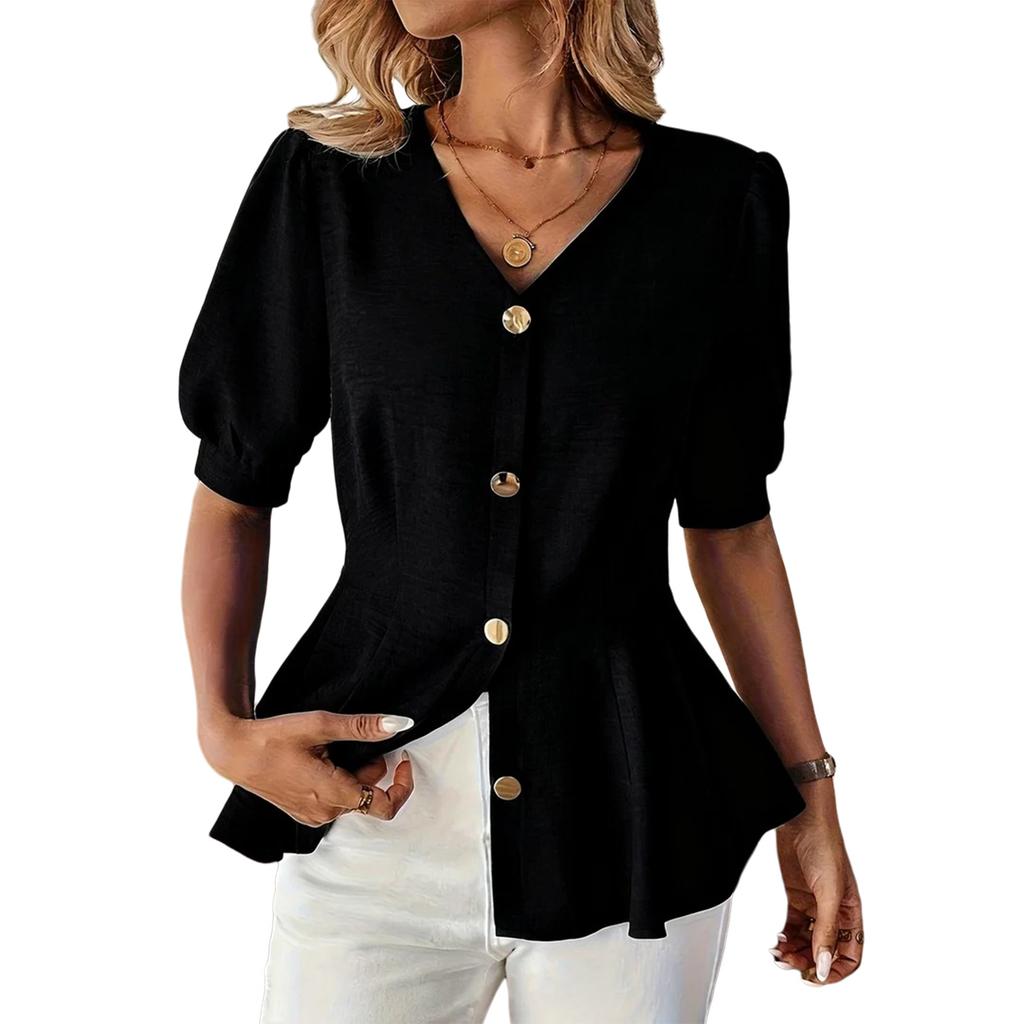 Women's Casual Short-Sleeve Top