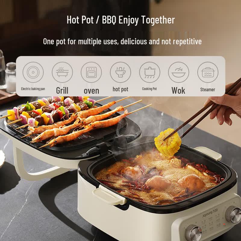 Joyoung 2200W Multi-functional Electric Cooker CN plug (adapter included)
