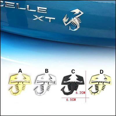 Metal 3D Scorpion Sticker Emblem Decal Automobile Car Styling