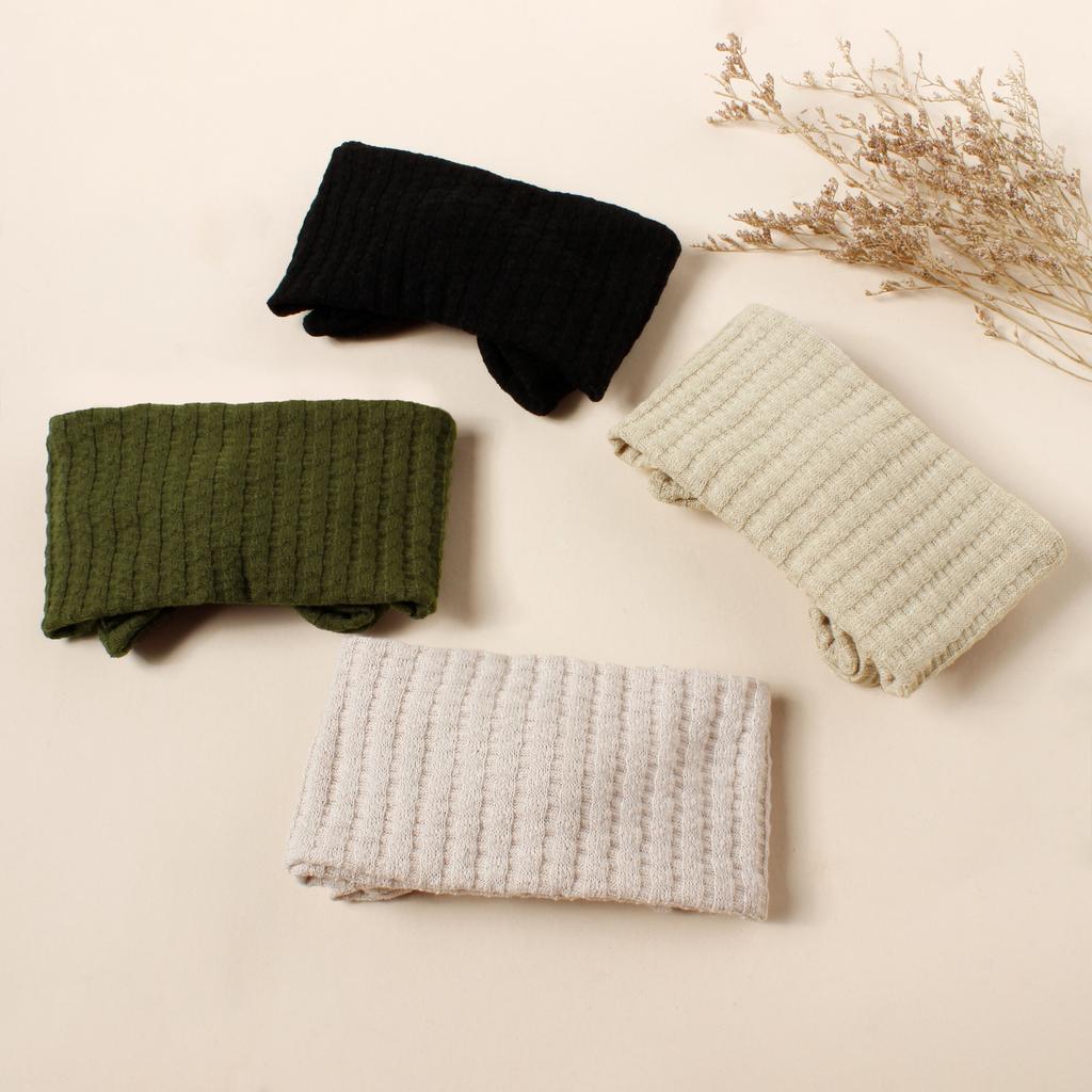 1pcs Winter Hot Sale Large Bow Soft Headband For Baby Girls Fashion Dual-layers Bow Knitted Hair Accessoreis Infant Turban 0-2Y