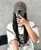WEGO Pigment Stud Korean Street Size Brown Cap, Style, Gift, Women's, F,