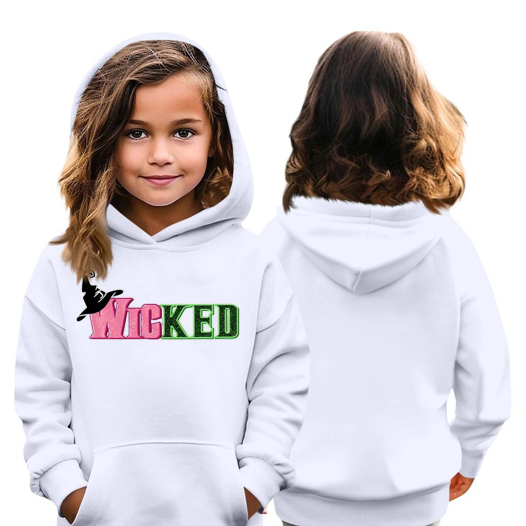 Kinder Hoodie Jungen und Mädchen Mode bedruckt Langarm Kapuzentasche Hoodie