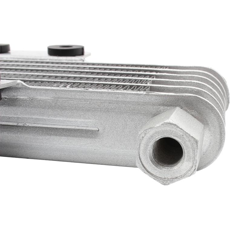 Universal Motorcycle Oil Cooler 5-Layer Radiator M10 M12 For Honda Kawasaki KTM Dirt Pit Bike Engine Cooling System Accessories