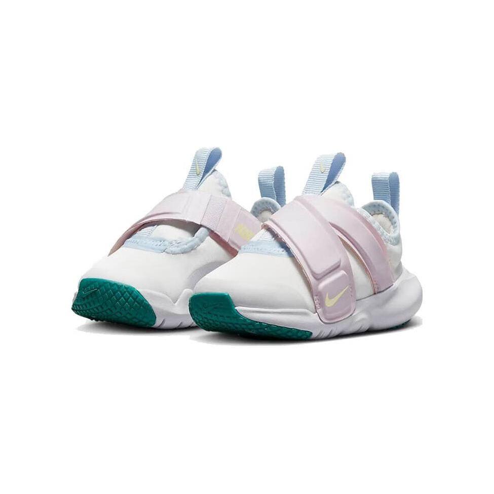 Nike Flex Advance TD CZ0188-100 White Pearl Pink Toddler Slip-On Casual Shoes