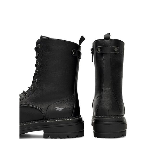 Mustang 1398-507 Ankle Boots, Black