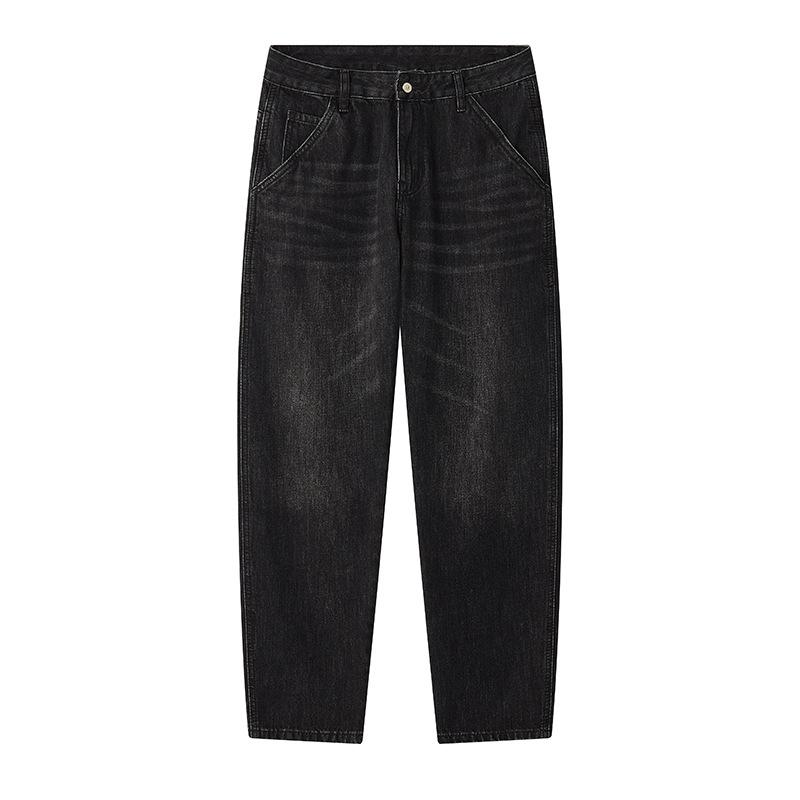 

Джинсы Конус Гарем для Мужчин Осенние Новые Универсальные Большого Размера Японские Узкие Брюки 34 чёрный