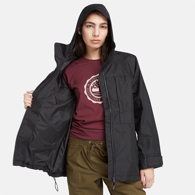 Timberland Outdoor Waterproof Jacket Women Jacket Black A6HFN-001