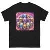 Psychedelic Skulls: Graphic Short Sleeve T-Shirt Small-5x New