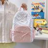 The new schoolbag is high-value, fresh and sweet, candy-colored polka dot bow backpack, junior high school backpack.