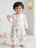 Four Seasons Pure Cotton Baby Sleeping Bag with Zipper - Anti-kick Design for Air-Conditioned Rooms