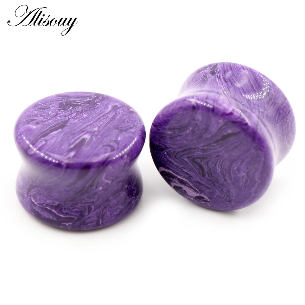 

Alisouy 1PC Белый Фиолетовый Красный Натуральный Камень Расклешенный Ушной Туннель Пробка Растяжитель Плоти Расширитель Измерители Серьги Пирсинг Украшения Для Тела 28mm фиолетовый