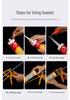 Yuhong Transparent Anti-Mold Waterproof Silicone Sealant for Kitchen, Bathroom, Window, Door, and Toilet.
