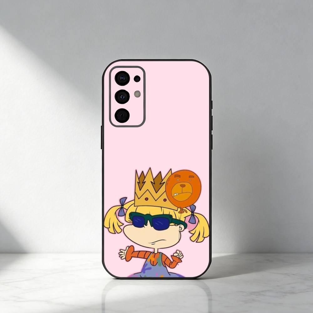 Rugrat Chuckie Angelica  Phone Case For Samsung S25,S24,S21,S22,S23,S30,Ultra,S20,Plus,Fe,Note,5G Black Cover