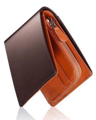 Tochigi Leather Bifold Popular Genuine Large YKK Coin Crafted by Top Leather Good Day Gift Men's Wallet, Brand, Leather, Capacity, Zipper, Pocket,