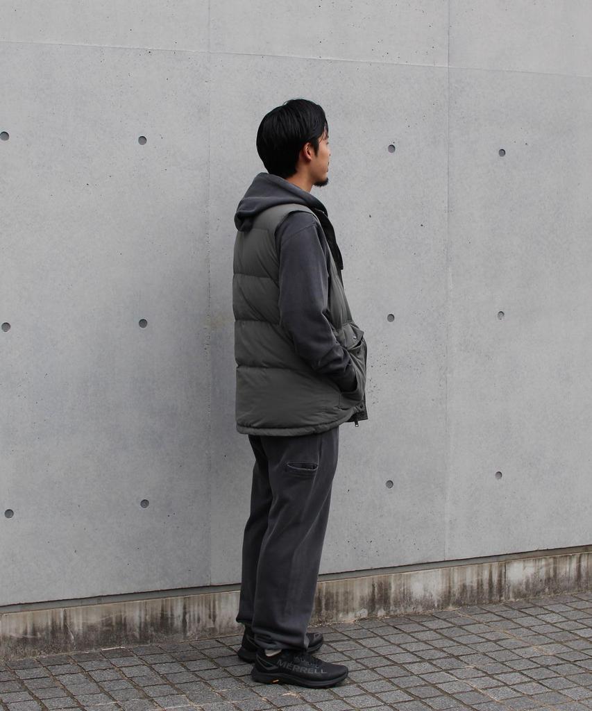 Snow Peak Everyday Down Vest and Size M JK-25AU007, Men's Women's, Charcoal,