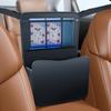 Car Seat Organizer Multifunctional Leather Console Storage Holder Organizer Storage Between Front Seats for Phones Cards Water