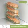 Large Capacity Egg Roller Rack Household Egg Organiser New Automatic Egg Roller
