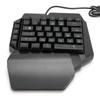 OneHanded Keyboard USB Wired for Gaming 7Color Backlight Computer Accessories 5V(F6 )