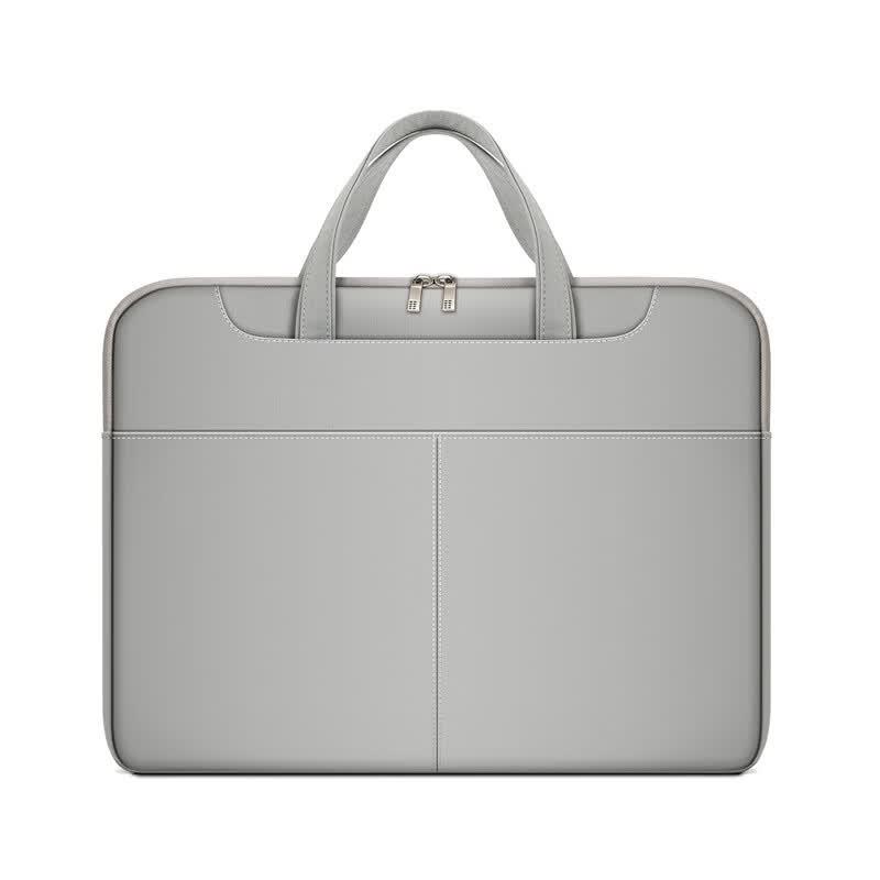 Business Commuter Laptop Handbag with Trolley Sleeve светло-серый