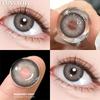 FUNSACHY 1 Pair Green Contact Lenses for Eyes Natural Colored Contact Blue Eyes Lenses Korean Contacts Lenses Yearly Gray Pupil
