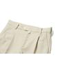 Mondiag Men'S Single-Pleat Herringbone Pants (Beige)