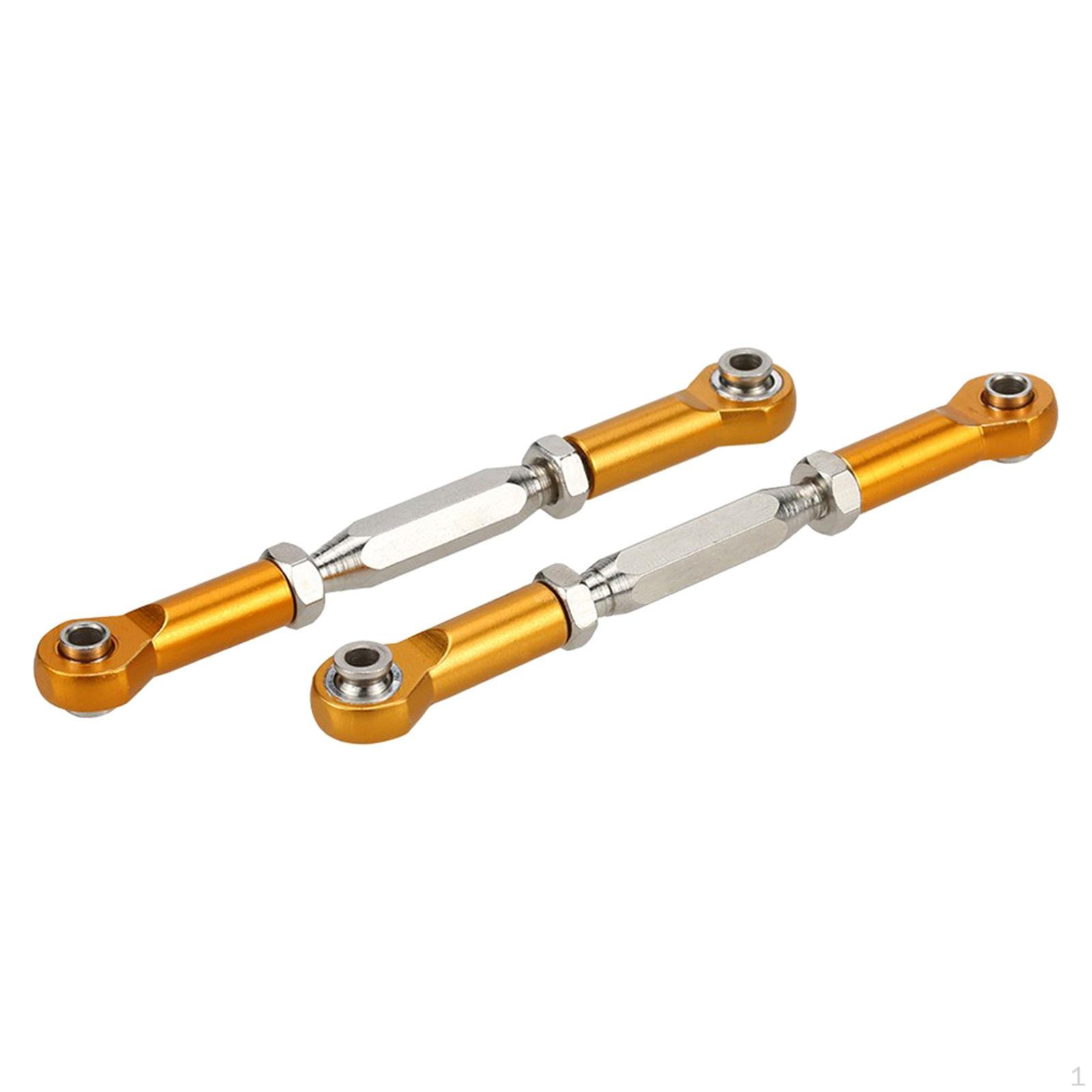 

RC Servo Link (Front/Rear) for HPI 1/10 Bullet 3.0 ST/MT/WR8 Truck Gold