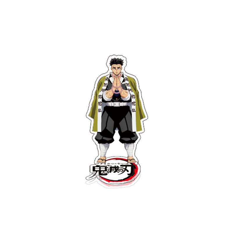 Demon Slayer Kimetsu No Yaiba Infinity Castle Acrylic Standee Kanroji Mitsuri Tokitou Muichirou Action Figure Model Toys