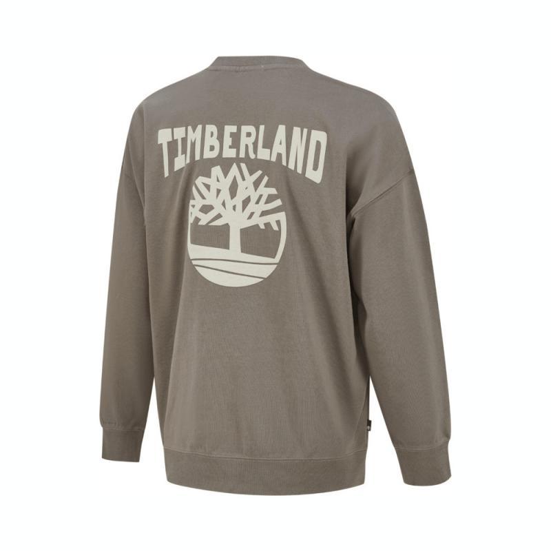 Timberland LP Sweatshirt Crew Knit Pullover Comfortable Long Sleeve Sweatshirt Men sweatshirt Gray A5RN6-BK0