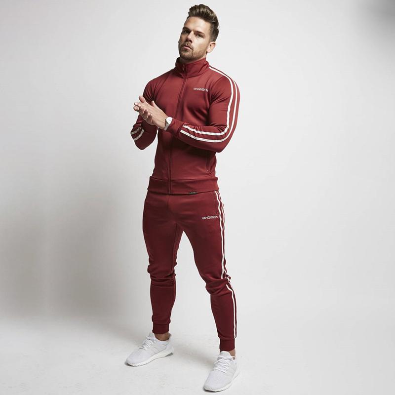 Chandal casual para hombre con rayas blancas laterales comprar a buen  precio — entrega gratuita, reseñas reales con fotos — Joom
