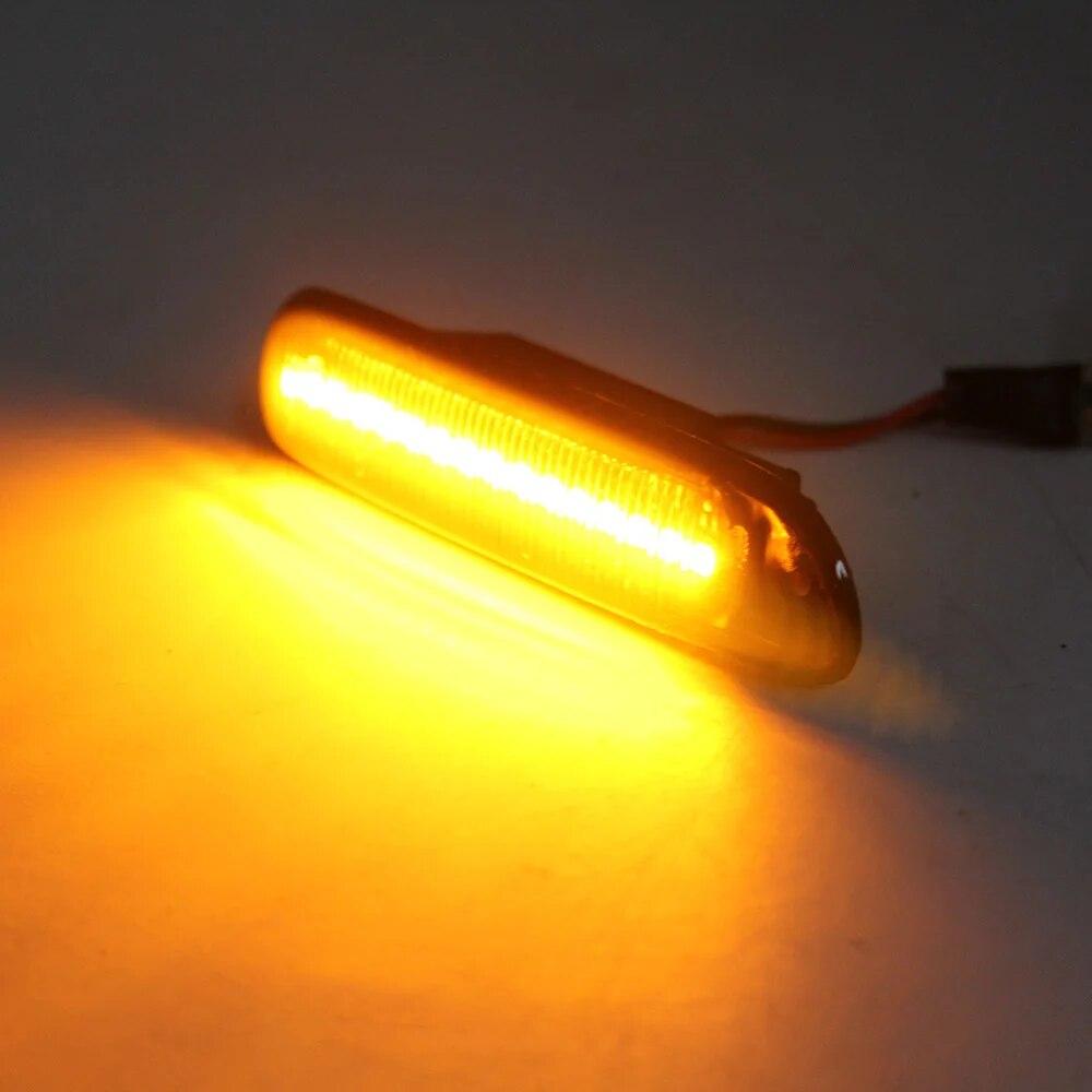 Dla BMW Seria 3 E461997-2001 Kierunkowskaz boczny lewy OEM ZHP Sedan Kombi Dynamiczny kierunkowskaz boczny lampka kierunkowskazu