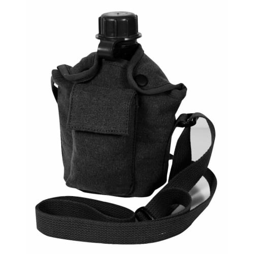 

Bushcraft Canteen Cup Cover (Shoulder Strap) Black 05-02-surv-0004